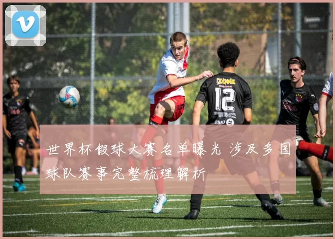 世界杯假球大赛名单曝光 涉及多国球队赛事完整梳理解析