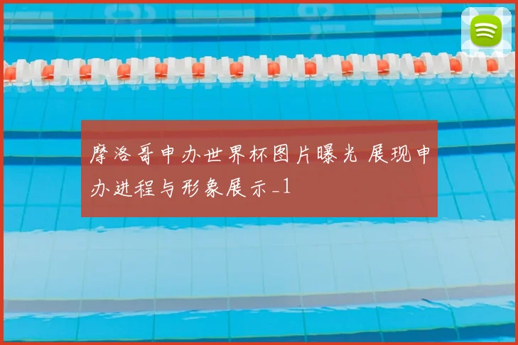 摩洛哥申办世界杯图片曝光 展现申办进程与形象展示_1